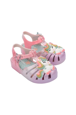 Mini Melissa Kız Çocuk Possession Multicolor Unicorn Temalı Sandalet-14474 Çok Renkli