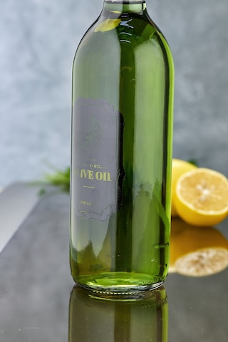 750 Ml Cam Yağdanlık - Yeşil Açık Yeşil