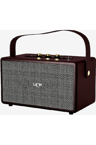 Linktech M402 Retro Taşınabilir Mikrofonlu Bluetooth Radyo Hoparlör