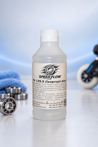 Ipa İzopropil Alkol 250 Ml - Paten Kaykay Scooter Longboard Rulman Temizliği Speedflow Ipa 250ml