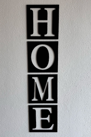 Home Yazısı Modern Tablo Ev Dekoru Yapışkanl