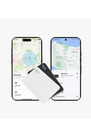 Linktech Dijital Kartvizit Akıllı Takip Cihazı Beyaz , Apple İOS Uyumlu Ve Android 2 Si 1 Arada Takip Özellikli