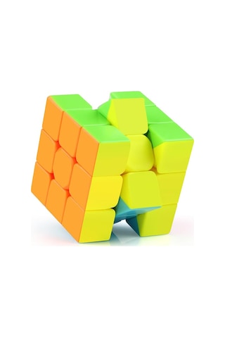 2 Adet Speed Cupe Rubik Küp Zeka Küpü 3x3 Canlı Renkler Hız Küpü,fidget Oyuncak Seyahat Zeka Oyunu