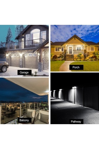 Besthome1 40 Adet Led Güneş Enerjili Hareket Sensörlü Dış Mekan Aydınlatma Lambası - Ip65 Su Geçirmez