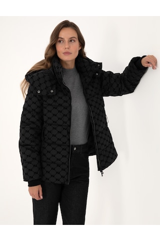 Pierre Cardin Kadın Siyah Mont 50313967-vr046 Siyah