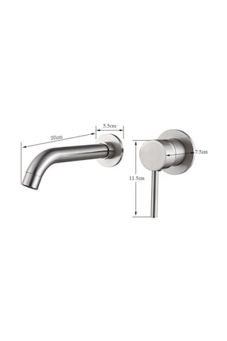 Banyo Lavabo Bataryası Ankastre Rose Set