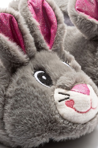 Twigy Nara EE0541 Kadın Hayvanlı Panduf Gri 36/41 Gri