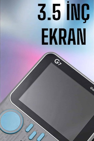 Drnds Mini Atari El Atarisi 3.5 İnç Ekran Çift Konsol 666 Adet Retro Oyun Gameboy El Atarisi 99371954