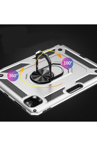 İpad Pro 11 2020 2.nesil - Uyumlu Uyumlu Sbt Tablet Vega Kapak-siyah Arka Kapak