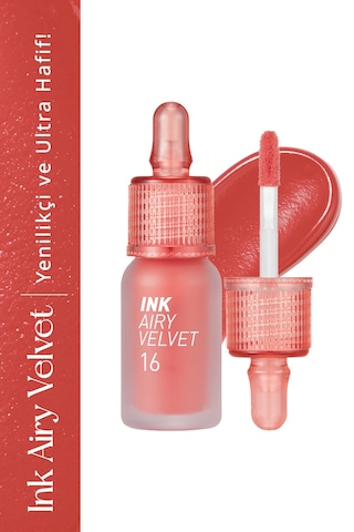 Peripera Ink Airy Velvet Ruj 16 Favorite Orange Pink