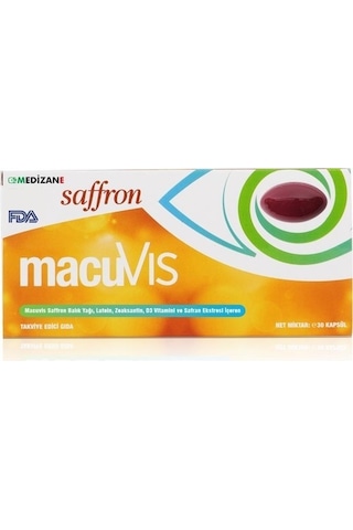 Macuvıs P Saffron 30 Kapsul