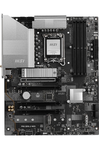 MSI Pro Z890-S WIFI Intel Z890 8600 MHz (OC) DDR5 Soket 1851 ATX Anakart