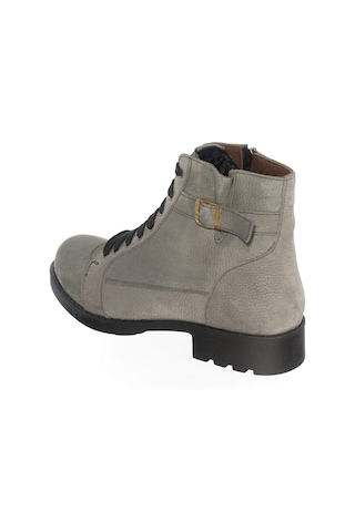 45-46-47-48-49-50 Numara F783 Gri Yağlı Nubuk Büyük Numara Erkek Bot Çizme Gri Nubuk