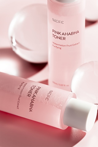 NACIFIC Pink AHA BHA Toner 150 ml , Arındırıcı ve Aydınlatıcı Tonik , Gözenek ve Doku Dengeleyici