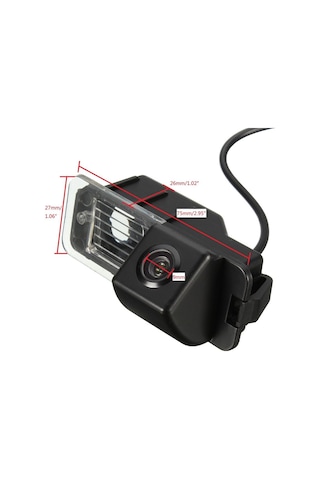 Polo 2001-2004 Plaka Lambası Kamerası NTSC-PALL Geri Görüş