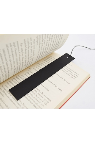 Lost Slope El Yapımı Hakiki Deri Kitap Ayracı