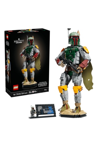 LEGO® Star Wars™ Boba Fett™ 75455 - Yetişkinler için Aslına Uygun Detaylar İçeren Dekoratif Model Yapım Seti (1544 Parça)