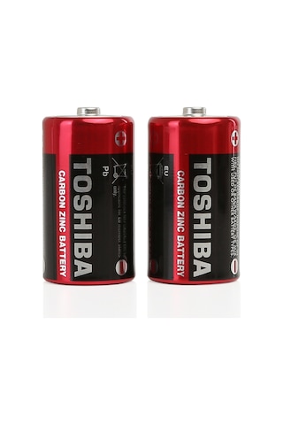 Toshiba R20Sl Büyük Boy D Pil 2'li