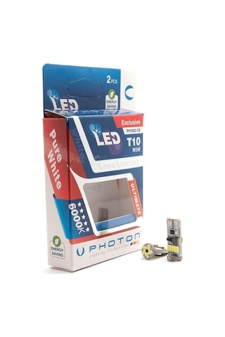 Ahmet Otomotiv Photon Ph7023 Exclusive Led T10 W5w 6000k Beyaz Işık