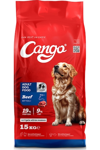 Cango Yetişkin Köpek Maması Etli 15kg