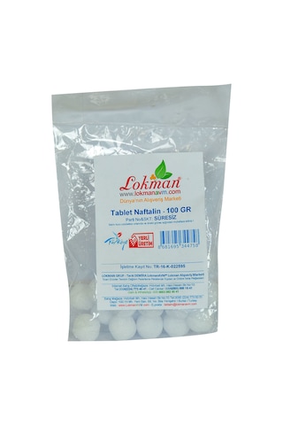 Lokman Naftalin Bilya Tablet 100 G