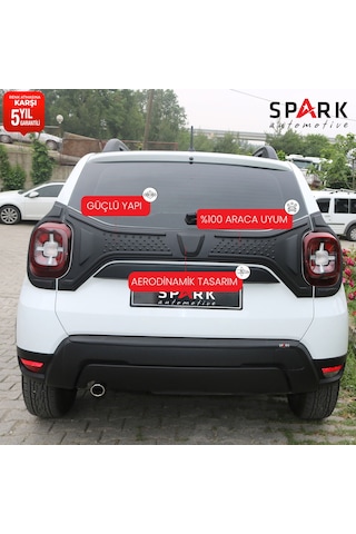 Dacia Duster 2018-2024 Yıl Aralığı Uyumlu Bagaj Kapağı Dodik 3 Parça