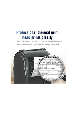 Zj-5810 58mm El Termal Makbuz Yazıcısı Usb Bluetooth Taşınabilir Yazıcı