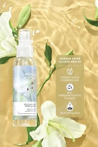 Beyaz Zambak Kokulu Vücut Spreyi - 100 Ml