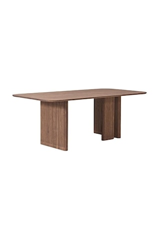Nomada Ahşap Yemek Masası 95x180 Ceviz