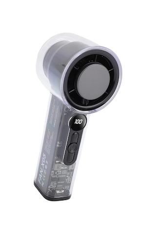 Şeffaf Kasa El Fanı 5v 2a 100 Kademeli Hava Akışı Type-c Girişli