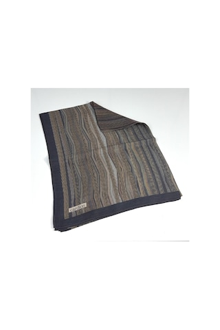 Cardion Pamuk İpek Şal - 70 X 180 - 06303 Mürdüm- Haki