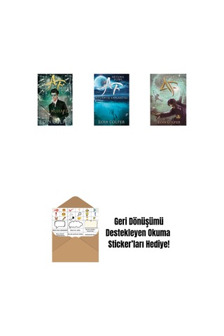 Artemis Fowl 8 - Son Muhafız + Artemis Fowl 7 - Atlantis Saplantısı + Artemis Fowl 6 - Zaman Paradoksu + Okuma Sticker'ları