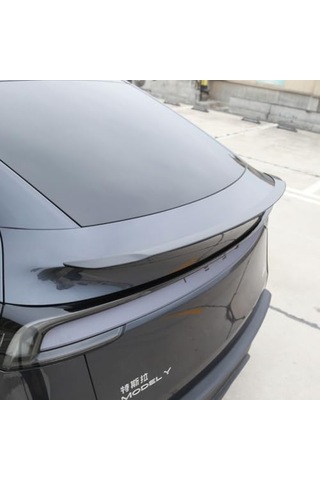 Tesla Model Y Juniper Uyumlu Pro Version Glossy Black Spoiler