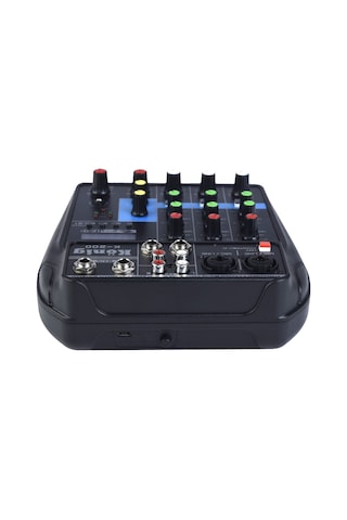 König 4 Kanal Stüdyo Kayıt Deck Mikser K-200 Pc Bağlantılı