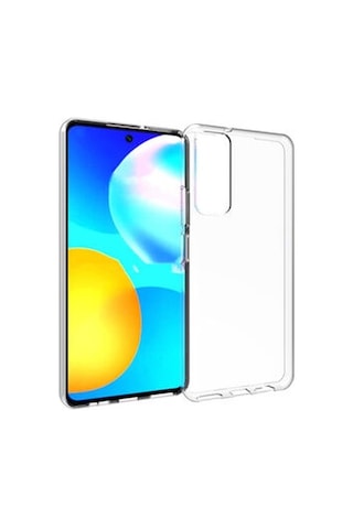 Huawei P Smart 2021 İle Uyumlu Kılıf Şeffaf Esnek Silikon Telefon Kılıfı Kapak