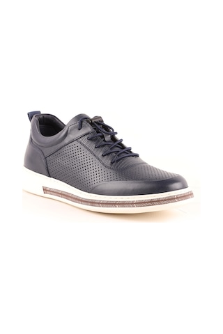Lbr H1003 Erkek Deri Loafer Ayakkabı Lacivert