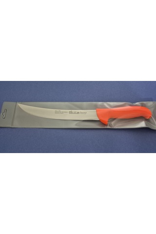 Et Doğrama Bıçağı 26 Cm Kasap Fibrox Kaymaz Saplı Hulusi - Drita Bıçak 25mm X 260mm X 2.5mm 10154.26 Turuncu Renk