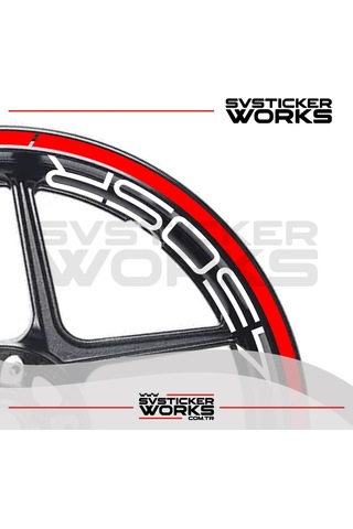 Cfmoto 450sr Sticker Jant İç Yazı Ve Dış Şerit 24'lü Set Sticker Etiket