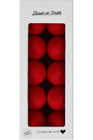 Boule De Petite Işıklı Top Cherry Çok Renkli