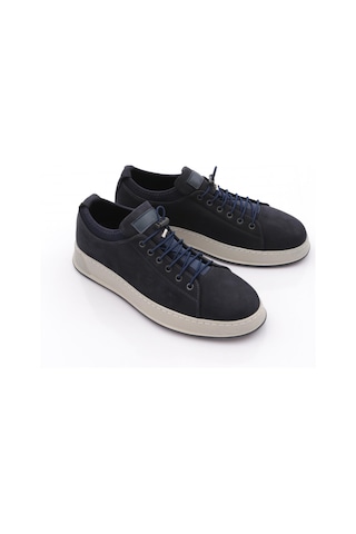Dgn 6641 Erkek Kalin Taban Bağcikli Sneaker Ayakkabi Laci Nubuk Laci