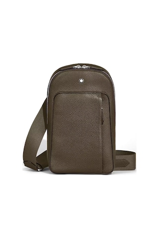 Montblanc Companion Orta Boy Vücut Çantası 222887 Yeşil