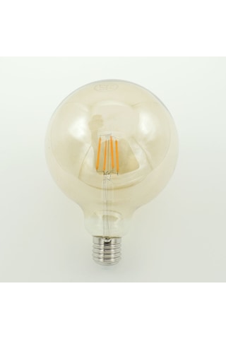 Sunlight G125 Büyük Yuvarlak Rustik Led Ampul 5.5w Amber