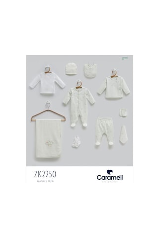 Caramell Pamuk Love Time 10 Parça Hastane Çıkışı Zıbın Seti Yeşil Crml.zk2250.ysl
