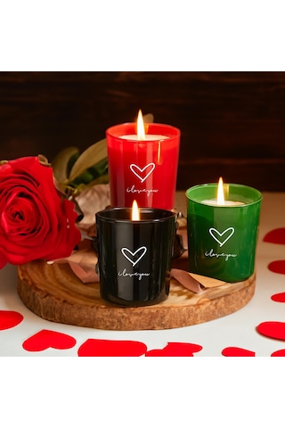 Selka Home Parole Cam Bardak Mum 3 x 110 G