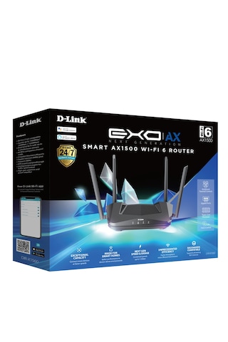 D-link Dır-x1560 Exo Serisi Kablosuz Ax1500 Wi-fi 6 Dual Band Mesh Router