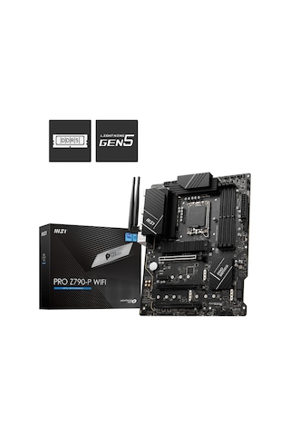 MSI Pro Z790-P WIFI Intel Z790 7000 MHz (OC) DDR5 Soket 1700 ATX Anakart