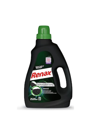 Renax Siyahlar için Sıvı Çamaşır Deterjanı 2 x 2520 ML