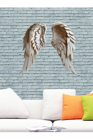 PVC Melek Kanatları Duvar Dekor V7