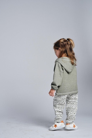 Etnik Desen Kanguru Cepli 2 Li Takım Haki