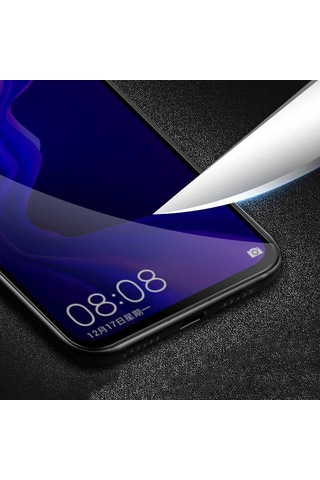 İnfinix Note 7 Uyumlu Davin 5d Privacy Cam Zore Ekran Koruyucu